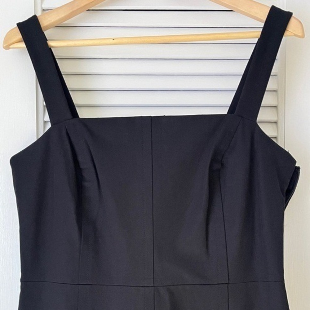 Banana Republic Black Midi Sheath Dress - Picture 3 of 9